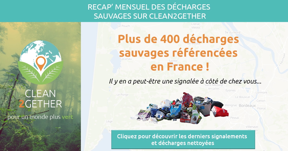 Récapitulatif sur les chiffres clés des décharges sauvages présentes en France