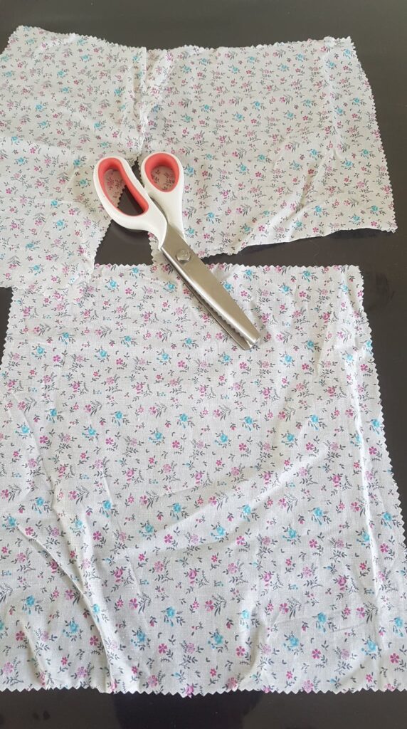 découpage de tissus