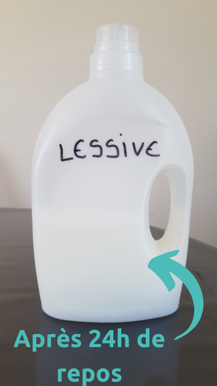 lessive après 24h de repos