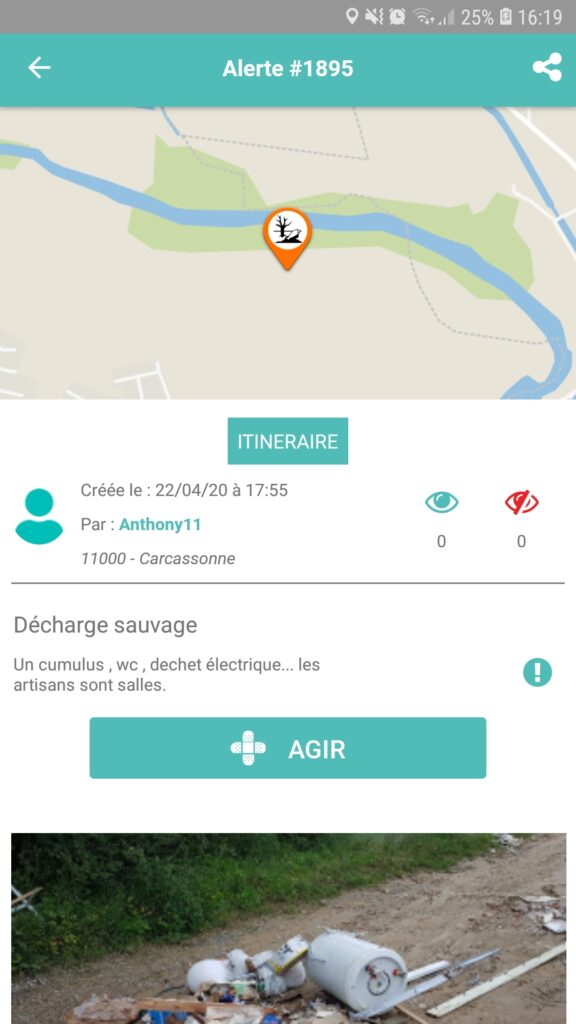 carte decharge sauvage aude
