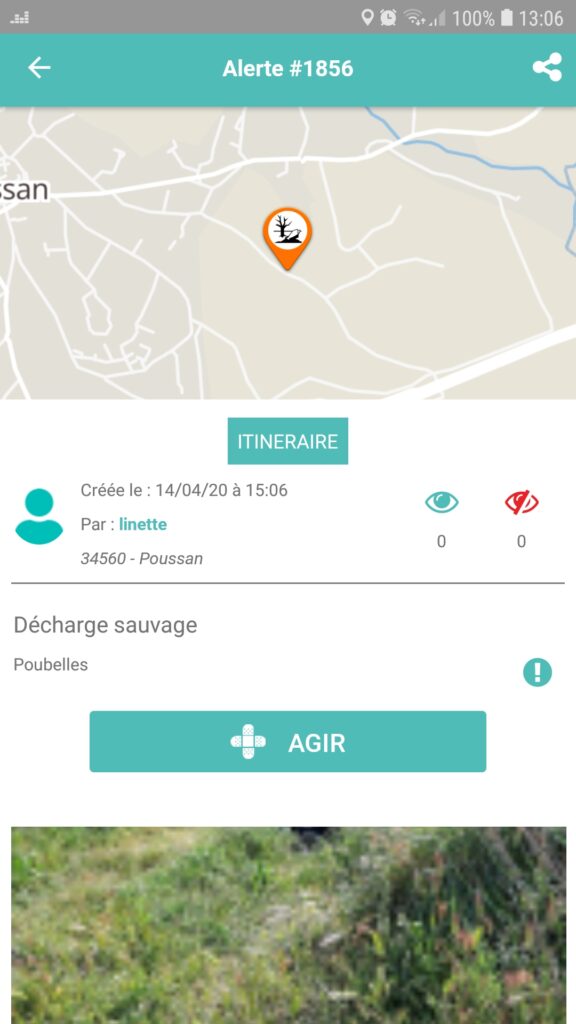 carte décharge sauvage 34
